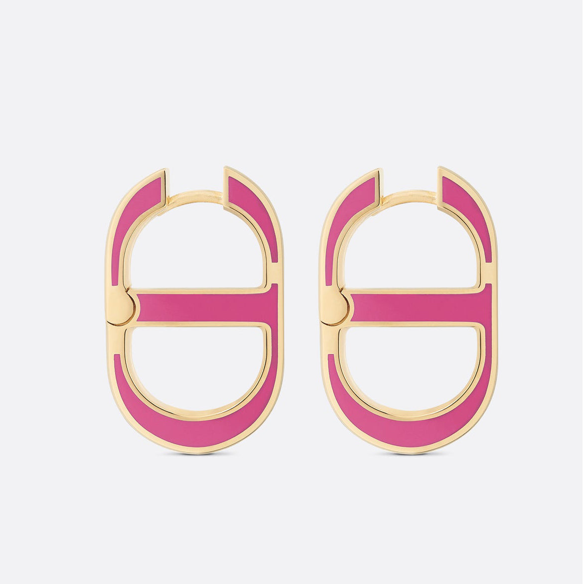18K CD 30 Montaigne Rani Pink Earrings