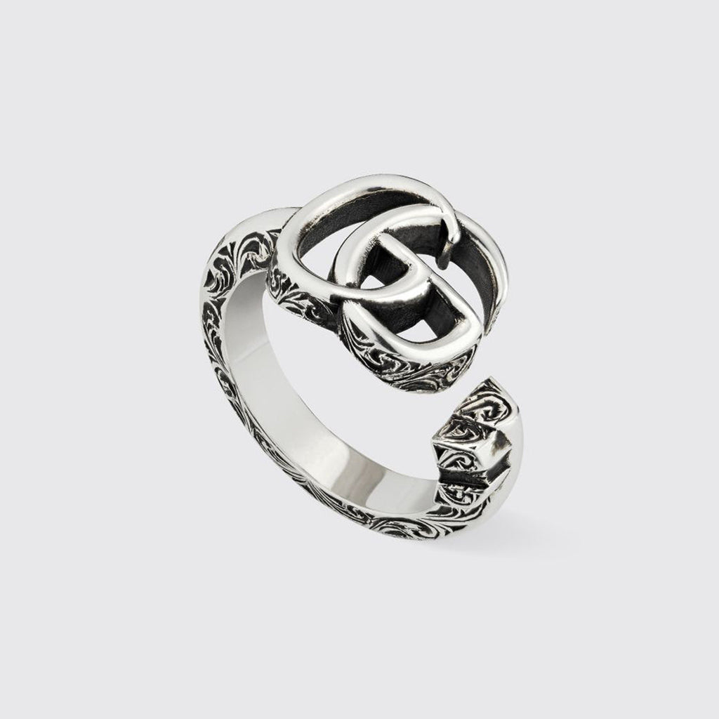 Double G Marmont Key Open Ring