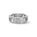 18K White Gold CC Coco Crush Diamonds Ring