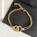 18K CC Crystals Bracelet
