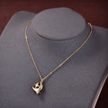 18K BV Star Moon Necklace