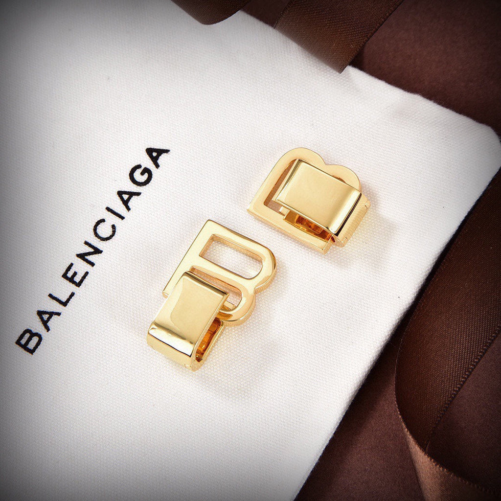 18K BB Earrings