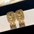 18K Triomphe Vintage Earrings