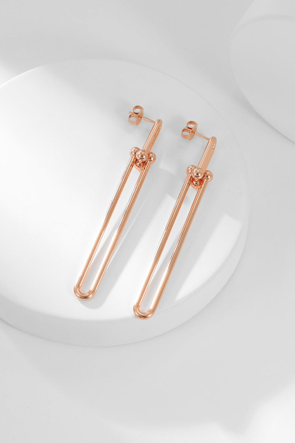 18K T HardWear Link Earrings