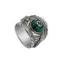 Double G Garden Snake Interlocking G Ring